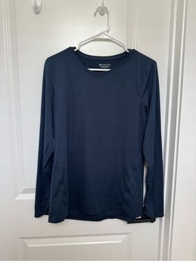 Athleta Women’s Long-Sleeve Performance Tee - Navy